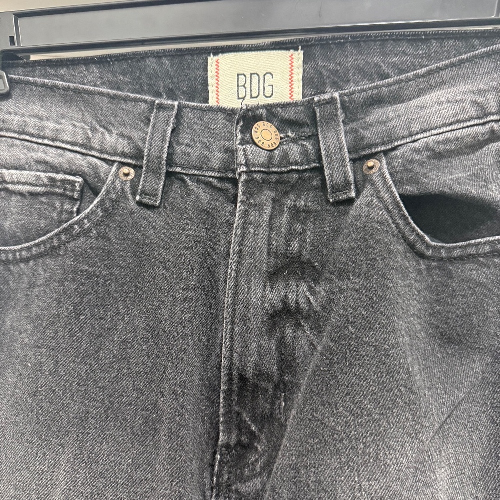 Urban Outfitters BDG Cowboy Jean Women’s Size 28, Black - Picture 2 of 7